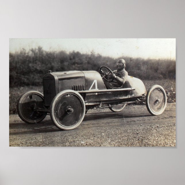 Tävling bil poster (Framsidan)