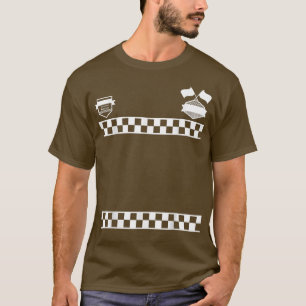 Tävling-bildrivrutin, racer KidsAdult Halloween Co T Shirt