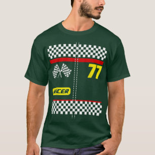 Tävling-bildrivrutinskostnad för Halloween Boys Ma T Shirt