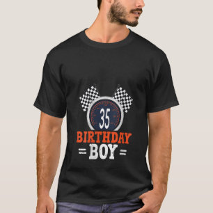 Tävling-bilförare för Tävla av 35e på födelsedag 3 T Shirt