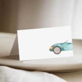 Tävling-bilfyllning i Buffet Placeringskort