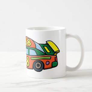 Tävling-bilnummer 88 kaffemugg