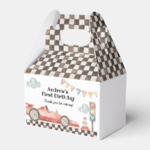 Tävling Car Boy Födelsedagsfest