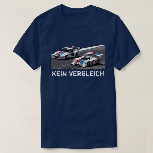 TÄVLING CAR - KEIN VERGLEICH TRÖJA (Design framsida)