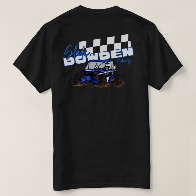 Tävling Car-skjorta T Shirt (Design baksida)