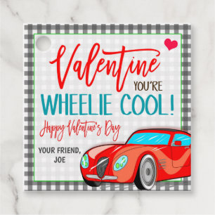 Tävling Car Valentine Gift Märkre Gåvor Etiketter