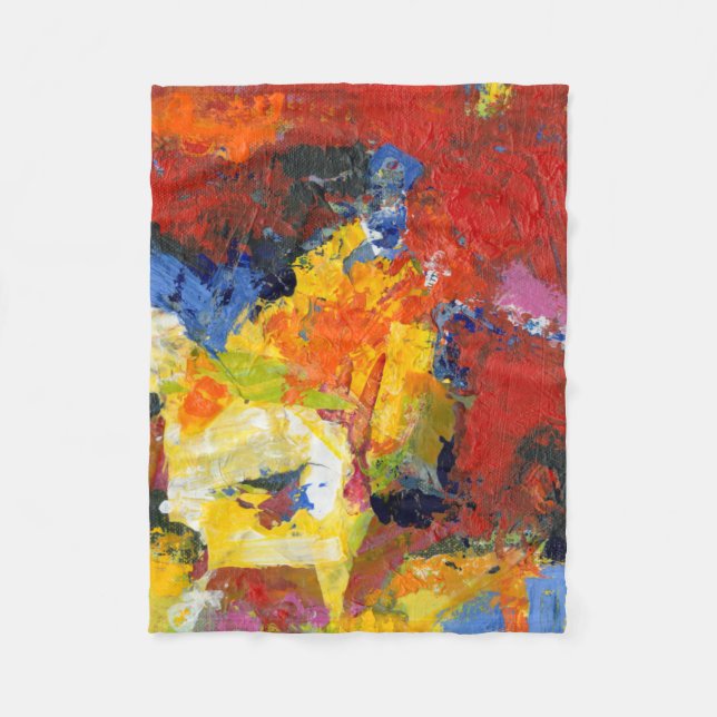 Tävling-dagen Fleecefilt (Framsidan)