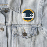 Tävling domare Badge Gult Blue