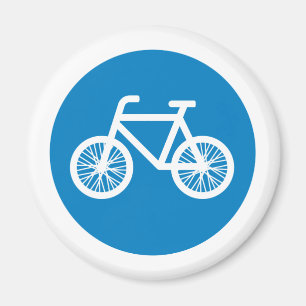 Tävling en cykel magnet