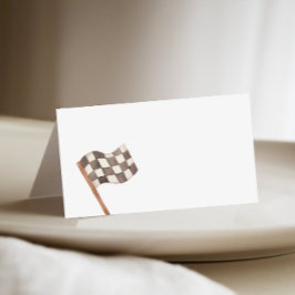 Tävling Flagga fyllning i Buffet Placeringskort