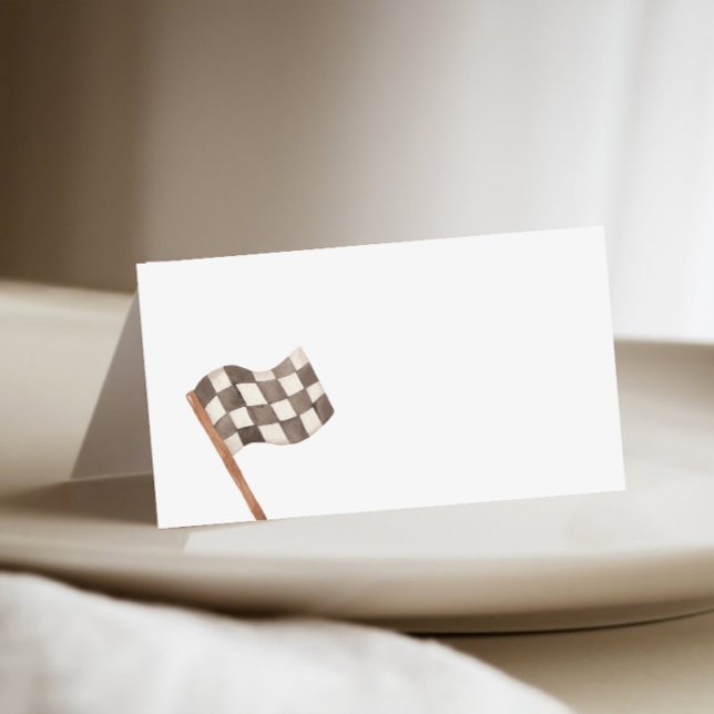 Tävling Flagga fyllning i Buffet Placeringskort (Skapare uppladdad)