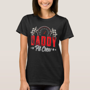 Tävling Födelsedagsfest-Tävla-familj Pappa Pit Cr T Shirt
