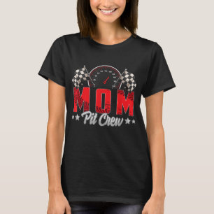 Tävling Födelsedagsfest Tävla Family Mamma Pit Cr T Shirt