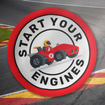 Tävling-Födelsedagsfesten Starta motorerna