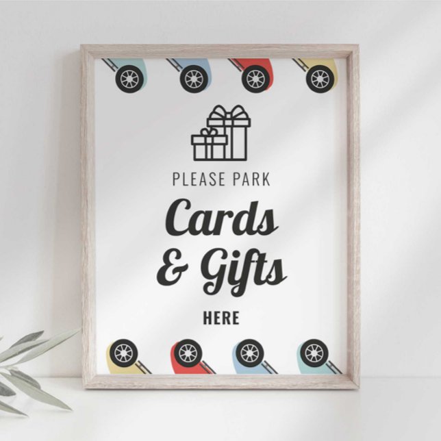 Tävling-Födelsedagskort och presentkort Poster (Skapare uppladdad)