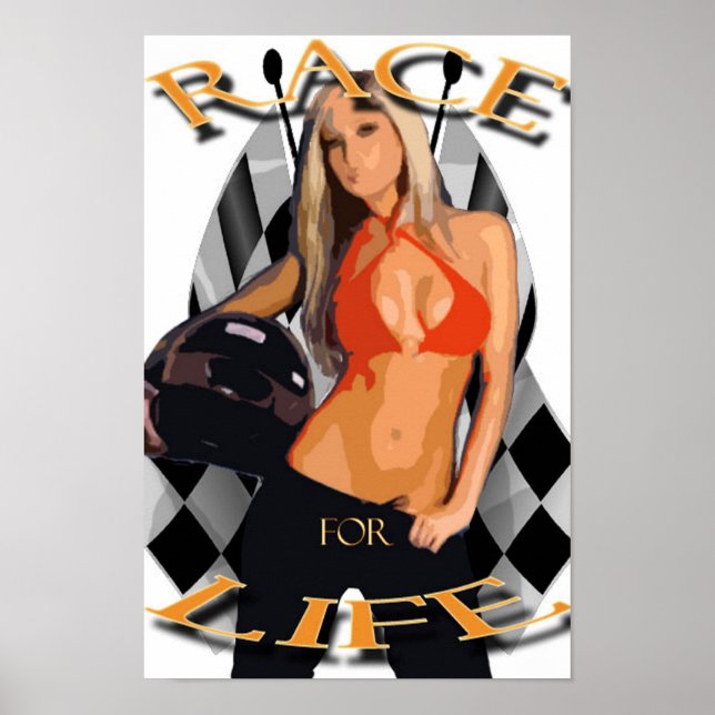 Tävling for Life Poster (Framsidan)