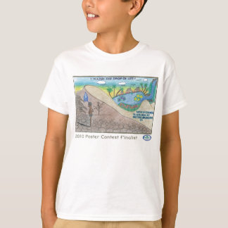 Tävling för vattenmedvetenhetaffisch t-shirt