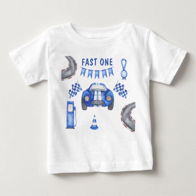 Tävling första Födelsedagsfesten T Shirt (Framsida)