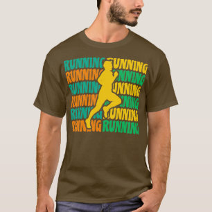 Tävling Gift Springa Vintage Retro T Shirt