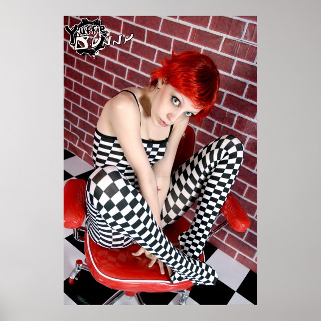 Tävling Girl Poster (Framsidan)