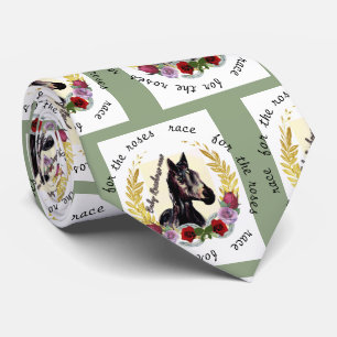 tävling häst derby tie slips