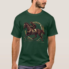 Tävling Horse Derby Party Birthday T Shirt