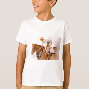 Tävling Horse och Jockey Tee