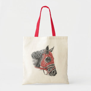 Tävling Horse Porträtt Silke Tygkasse