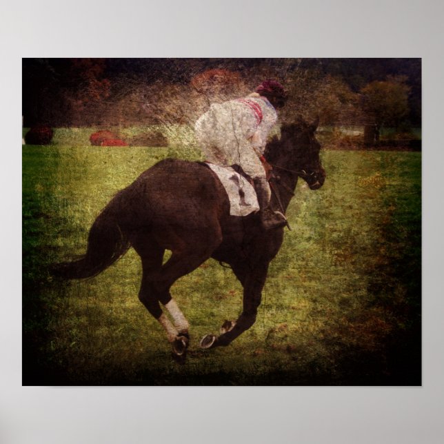 Tävling Horse Poster (Framsidan)