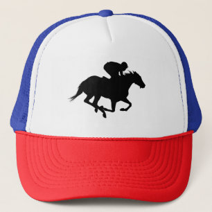 Tävling Horse Silhouette Keps