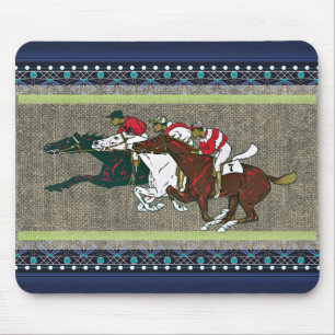 Tävling Horses Mouse Pad Musmatta