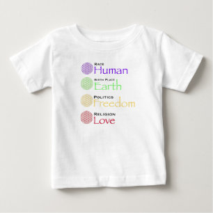 Tävling: Human Birthplace: Earth Politik: Freedom T Shirt
