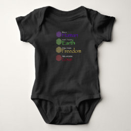 Tävling: Human Birthplace: Earth Politik: Freedom  T Shirt