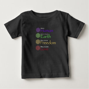 Tävling: Human Birthplace: Earth Politik: Freedom T Shirt