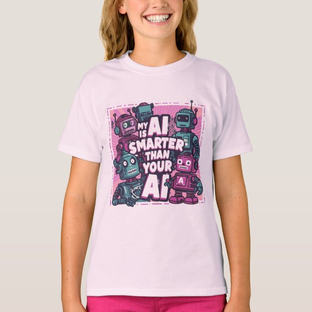 Tävling inom artificiell intelligens t shirt (Framsida)