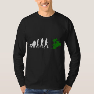 Tävling med bikerna för motorcykelMoto GP T Shirt