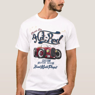 tävling och motorcykel i vintage för tryckning07 t shirt