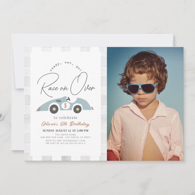 Tävling på över Blåbilsdagfoto i Tävling Inbjudningar (Framsida)