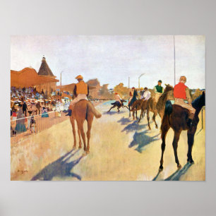 Tävling (Parad), Edgar Degas Poster