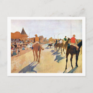 Tävling (Parad), Edgar Degas Vykort