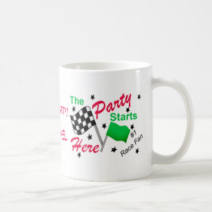Tävling Party Starts Namn Personlig Kontrollerad F Kaffemugg