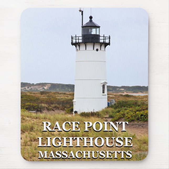 Tävling Point fyr, Massachusetts Mousepad Musmatta (Framsidan)