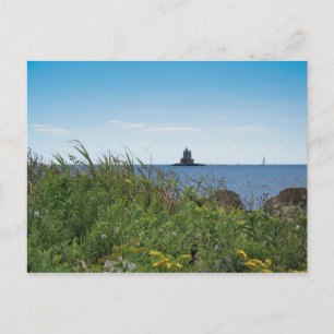Tävling Sten Light - Fishers Island, NY Vykort
