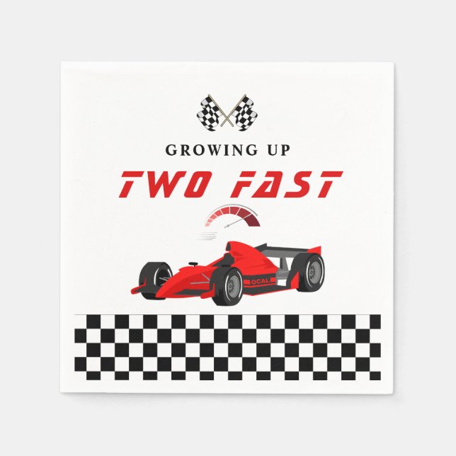 Tävling Tävla  Födelsedagsfest Napkins Pappersservett (Framsidan)