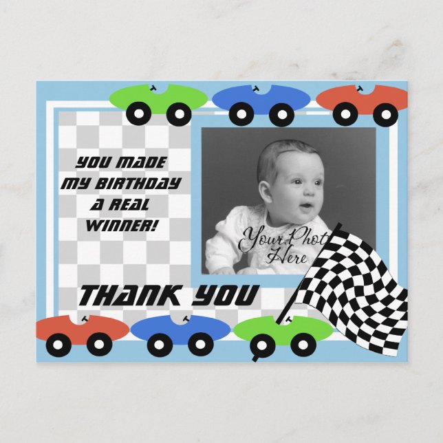 Tävling-tid/foto Vykort (Framsida)