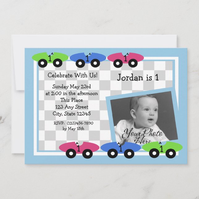 Tävling-tid/fotoinbjudan 2 inbjudningar (Framsida)