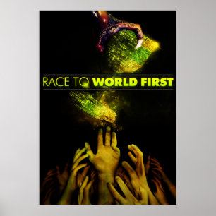 Tävling till för värld den officiella poster