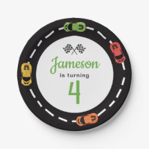 Tävling Track Boys 4e födelsedagen White Pappra Ta