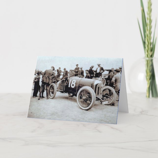 Tävling Track Fläkt efter Tävling bil nr 18 Kort (Framsida)