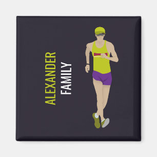 Tävling Walking Magnet